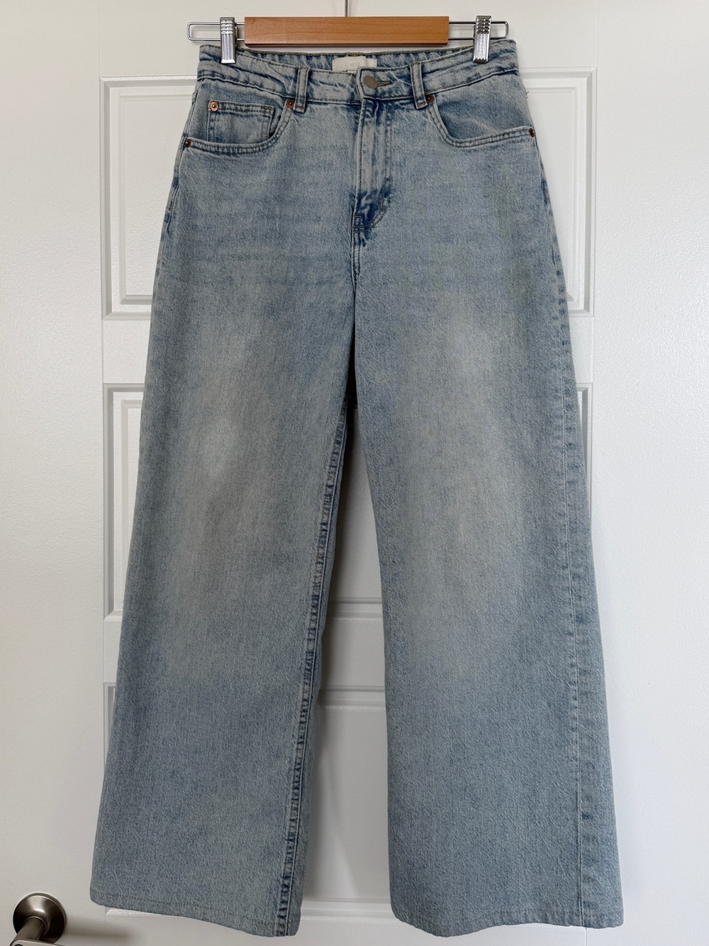 H&M Harper High Rise Wide Leg Jeans
